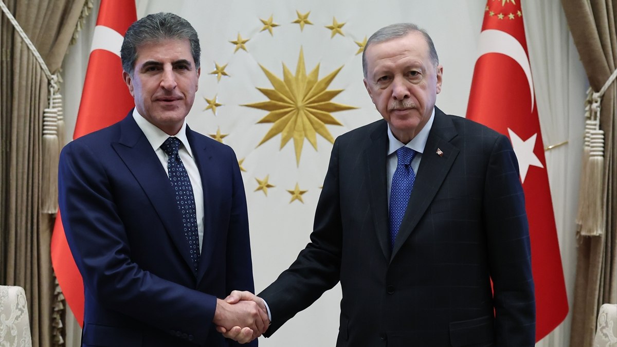 Cumhurbaşkanı Erdoğan, Barzani’yi kabul etti